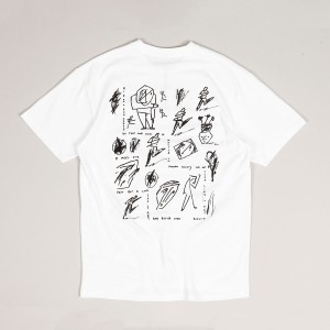 Polar Sad At Times Tee White